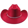 Chapeau Belong Together Feutre Laine Rouge - bullhide . Reference : 21309 | Chapellerie Traclet