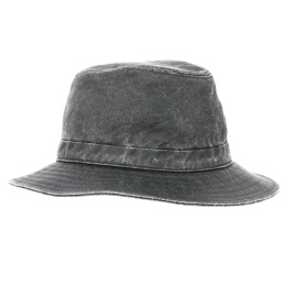 ORVIETO PRONTO LAVE ANTHRACITE Cotton Hat - Crambes
