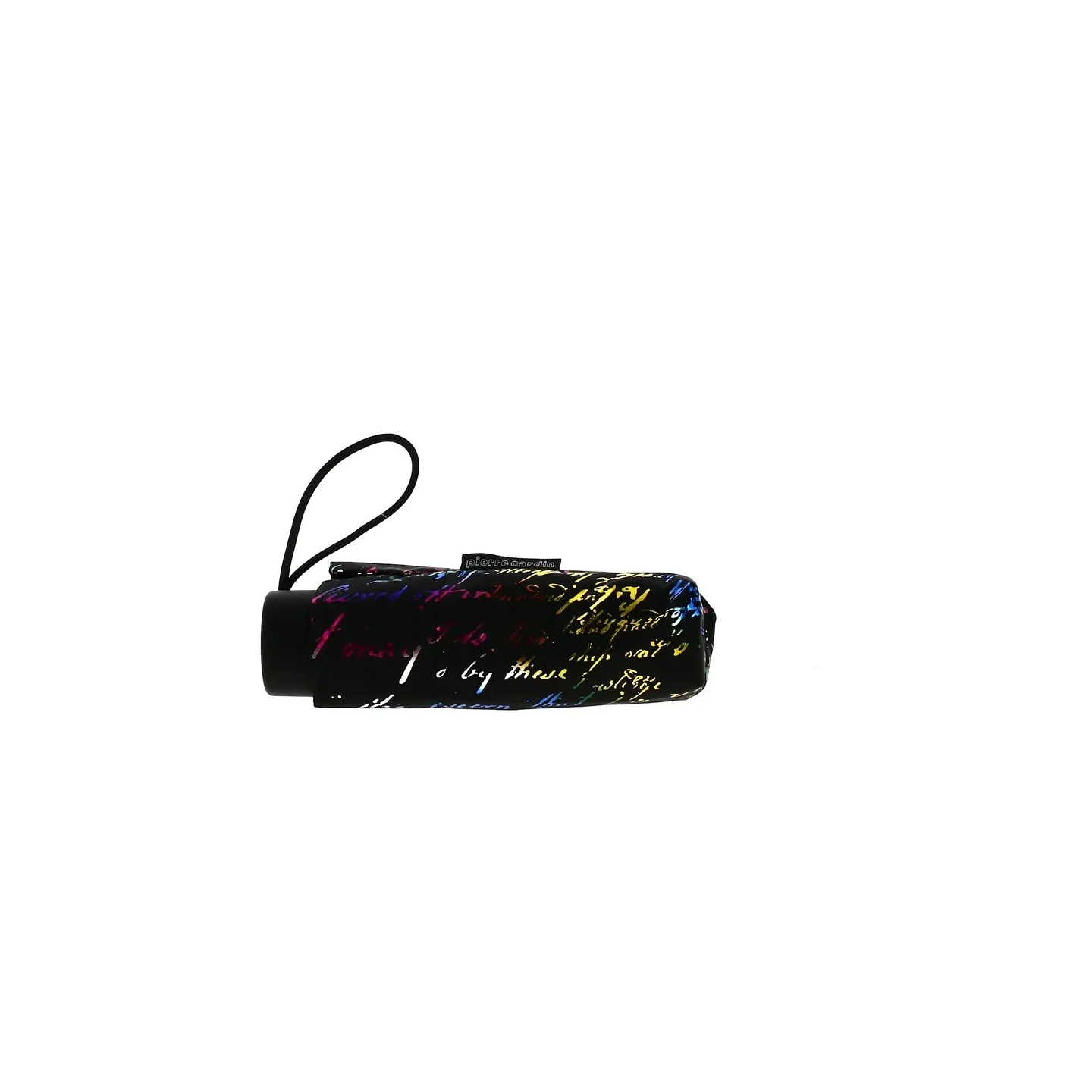 Mini Parapluie Manuel MANUSCRIT METALLIQUE MULTI-METALLIC - Pierre Cardin Reference : 21341 | Chapellerie Traclet