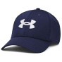 Blue Under Armour Cap With White Logo