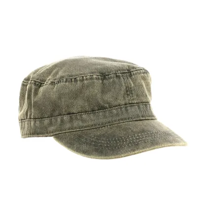 Casquette ZACK Army  Coton Marron- Traclet