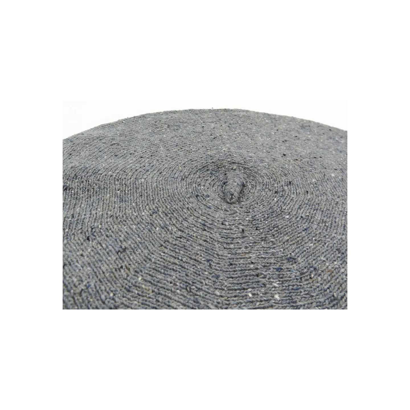 Béret Été Gris Coton Soie & Lin - Le Béret Français Reference : 5741 | Chapellerie Traclet