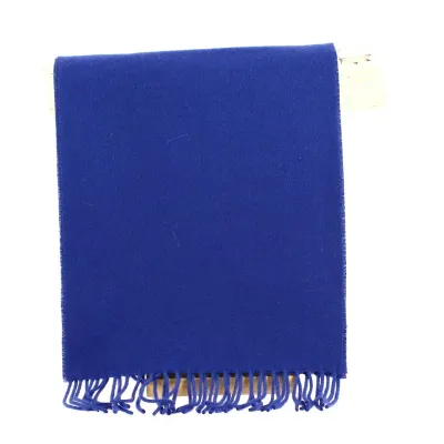 Navy Wool Scarf - Traclet Reference: 21374 | Traclet Hat Shop