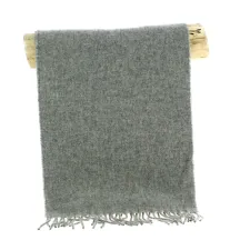 Grey Wool Scarf - Traclet Reference: 21372 | Traclet Hat Shop