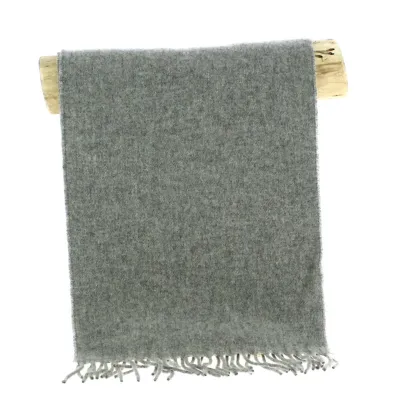 Grey Wool Scarf - Traclet Reference: 21372 | Traclet Hat Shop