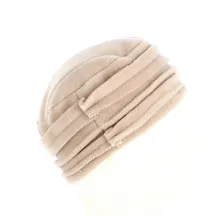Light Beige Denise Fleece Beret - Traclet Reference: 21316 | Traclet Hat Shop