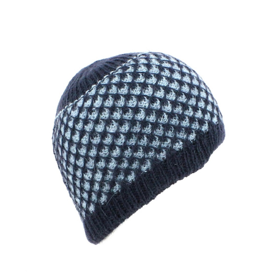 Bonnet Abeille Bicolore Angora - Chapellerie Traclet Bonnet Abeille Bicolore Angora - Chapellerie Traclet