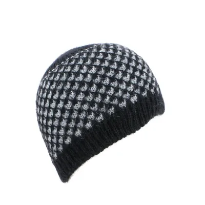 Bonnet Abeille Bicolore Angora - Chapellerie Traclet
