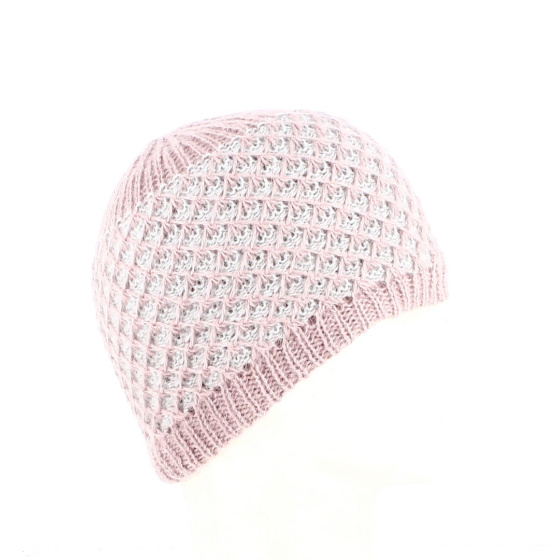 Two-Tone Angora Bee Beanie - Traclet Hat Shop