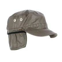 Casquette Army Cache-Oreilles Marron - Traclet