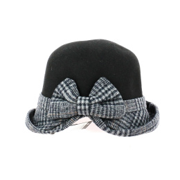 Lorena Bow Cloche Hat - Traclet