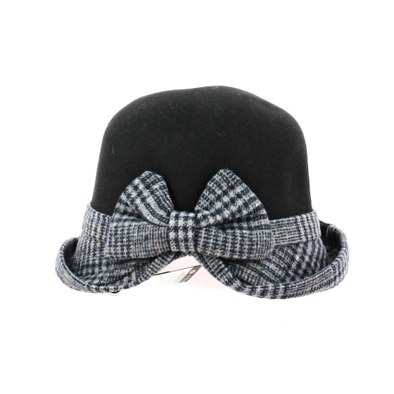 Lorena Bow Cloche Hat - Traclet