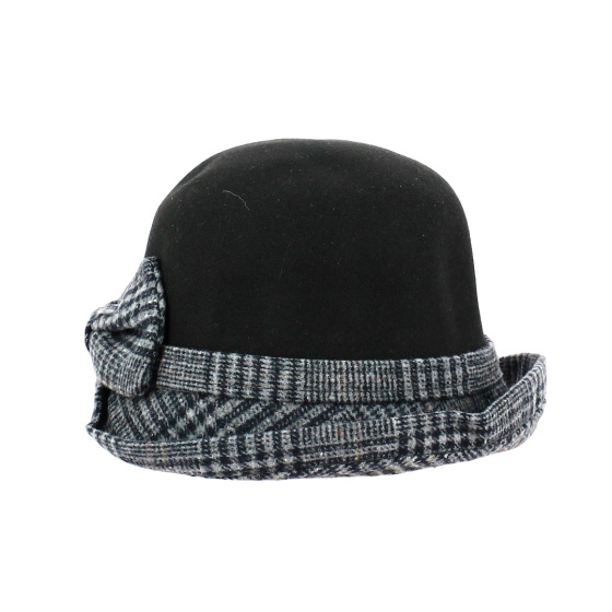 Lorena Bow Cloche Hat - Traclet