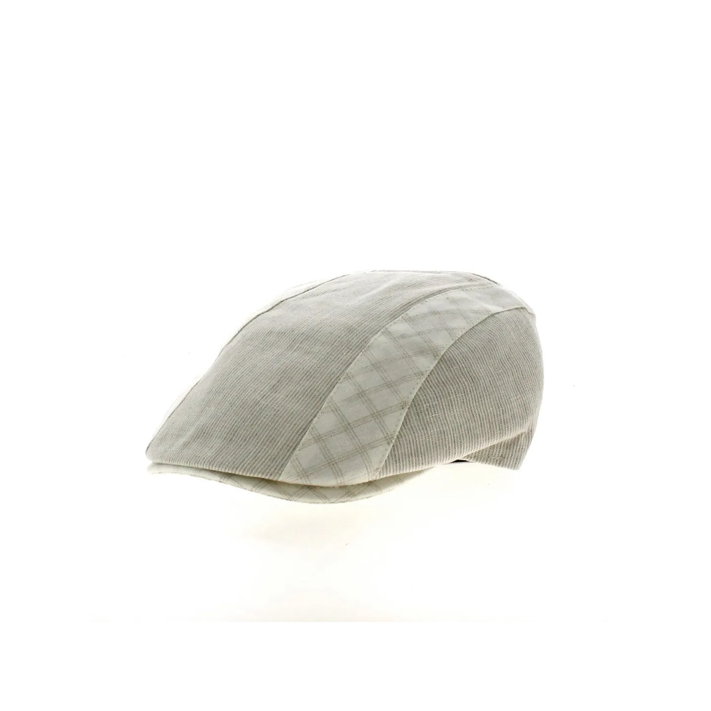 Casquette Plate Greece Beige Lin- Traclet