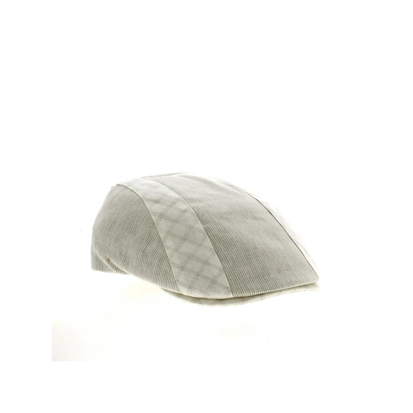 Casquette Plate Greece Beige Lin- Traclet Reference : 21408| Chapellerie Traclet