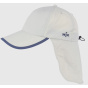 Beige Taslan Neck Cover Cap - MJM