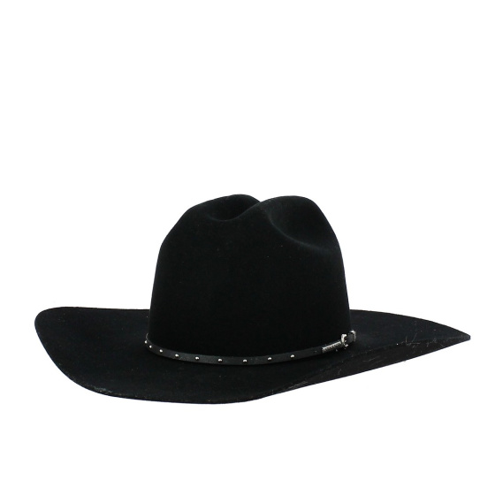 Pearl Barnes Black Cowboy Hat - Stetson