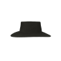 Claire Wide Brim Wool Felt Hat in Black - Hatland