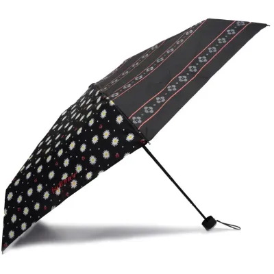 Parapluie Mini Ultra Slim Patchwork pâquerettes - Isotoner