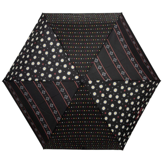 Mini Ultra Slim Daisy Patchwork Umbrella - Isotoner