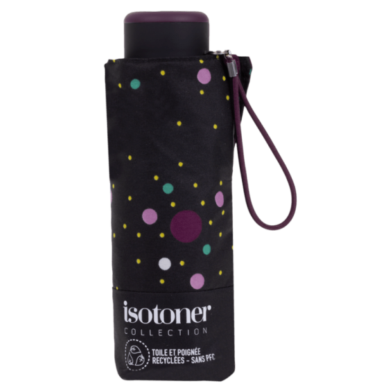 Mini Ultra Slim Umbrella Contemporary Polka Dots - Isotoner