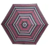 Mini Ultra Slim Umbrella Blush Stripe - Isotoner