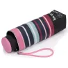 Parapluie Mini Ultra Slim Rayure blush - Isotoner
