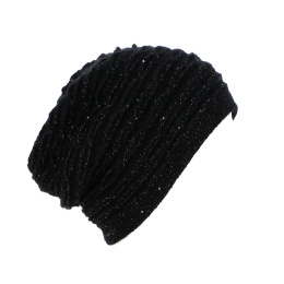 Women's Colosseo black beanie - Vizio