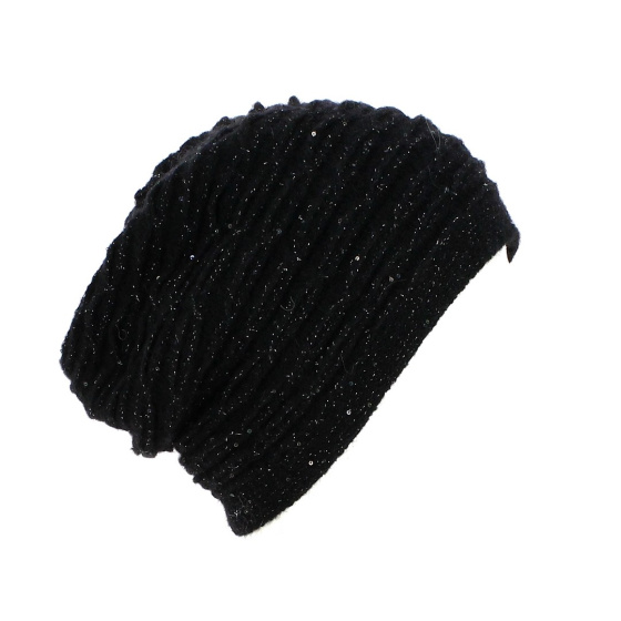 Women's Colosseo black beanie - Vizio
