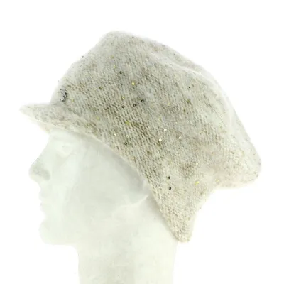 Women's Cap Melkiddy Beige Glittery - Vizio - ref 21442