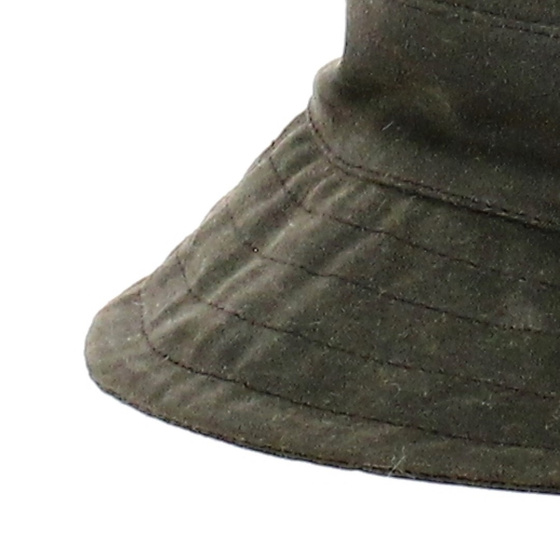 Brown Waterproof Cotton Bucket Hat Fontainebleau