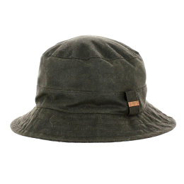 Brown Waterproof Cotton Bucket Hat Fontainebleau