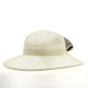 CORALIE Ivory Ceremonial Hat - Traclet