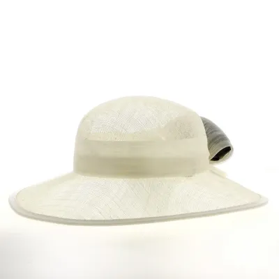 Chapeau de Cérémonie CORALIE Ivoire - Traclet Reference : 21471| Chapellerie Traclet