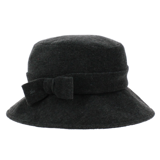 Yana polar fleece hat in anthracite - Traclet
