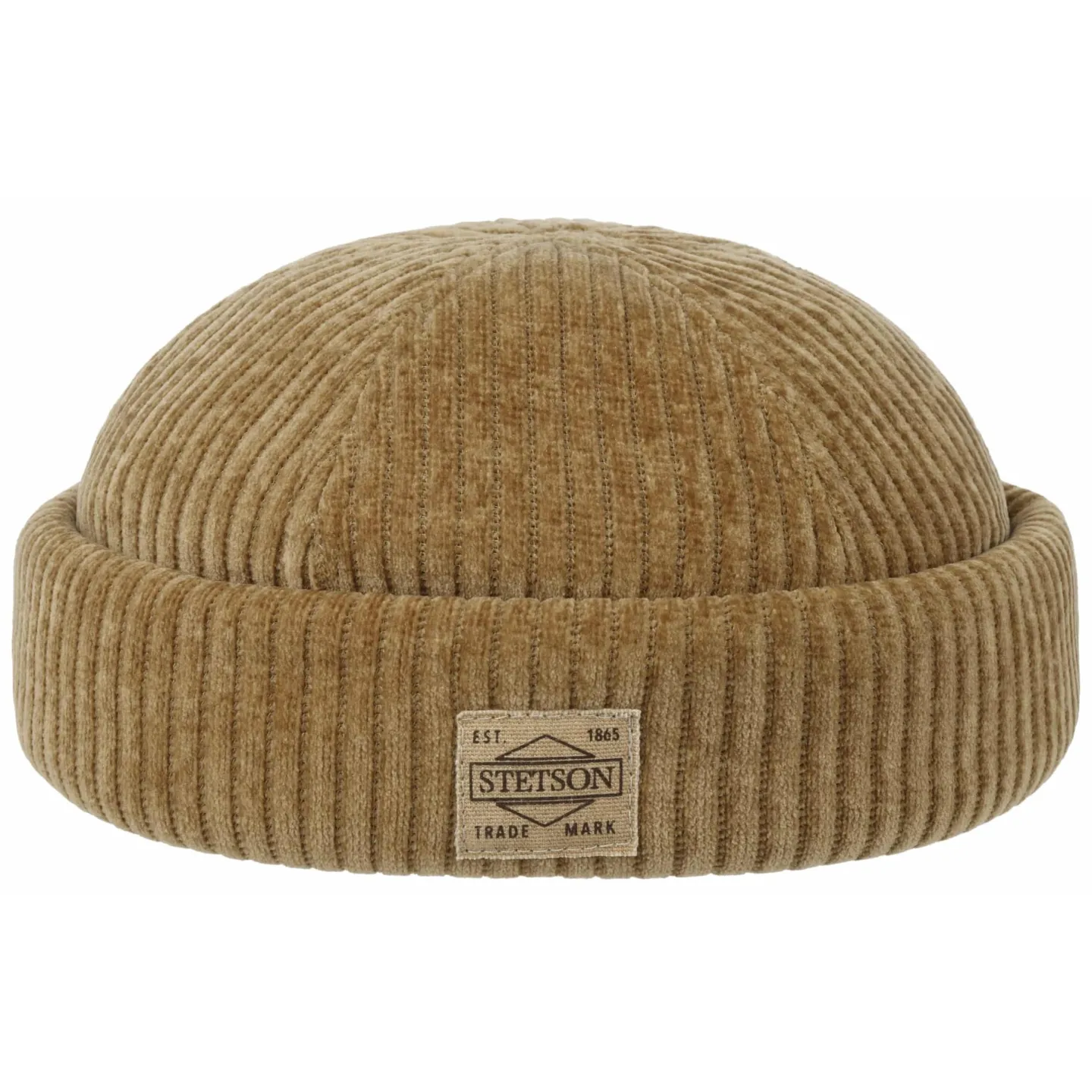 Bonnet Effet Velours Camel - Stetson