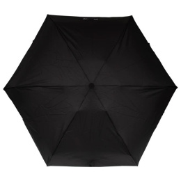 5-Section X-TRA Strong Black Umbrella with Manual Opening