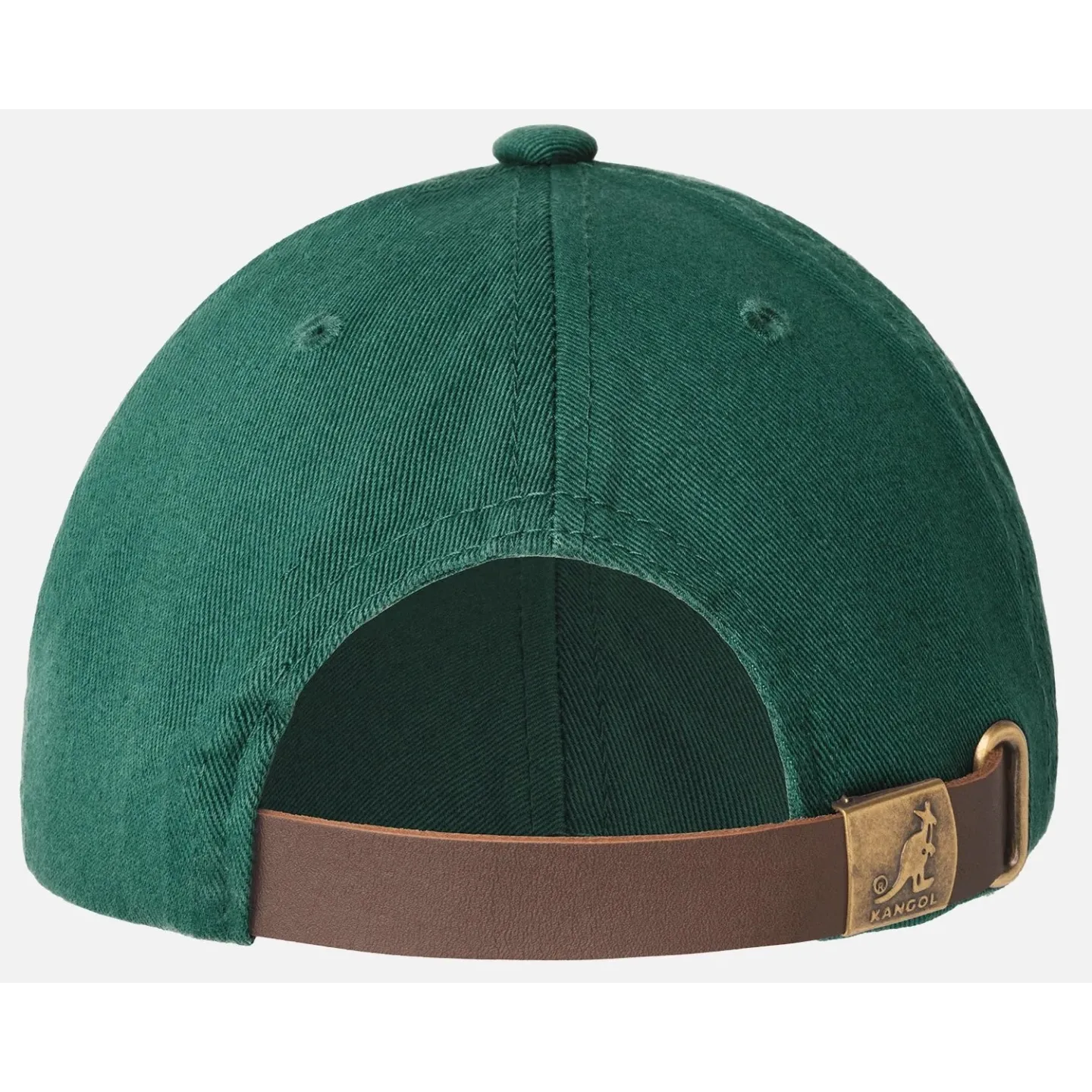 Casquette Washed Baseball Coton verte- Kangol Reference : 12224 | Chapellerie Traclet