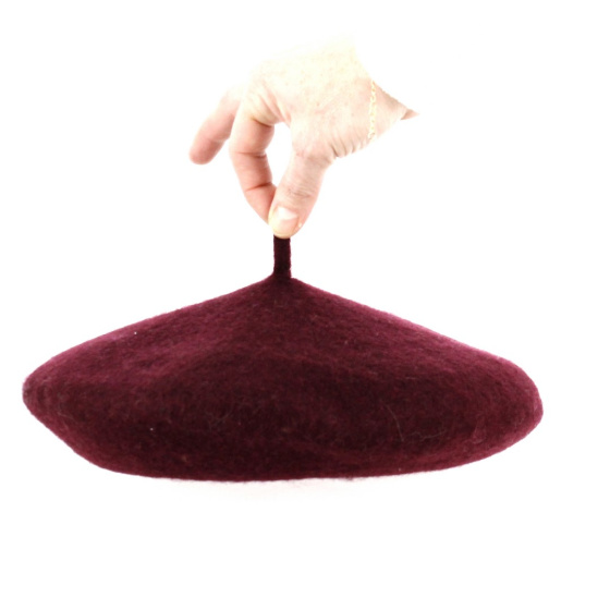 Béret Laine Bordeaux - Traclet Béret Laine Bordeaux - Traclet