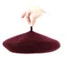 Béret Laine Bordeaux - Traclet Reference : 21518 | Chapellerie Traclet