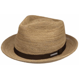 Stetson Fremont Straw Trilby Hat