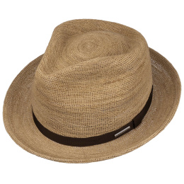 Stetson Fremont Straw Trilby Hat