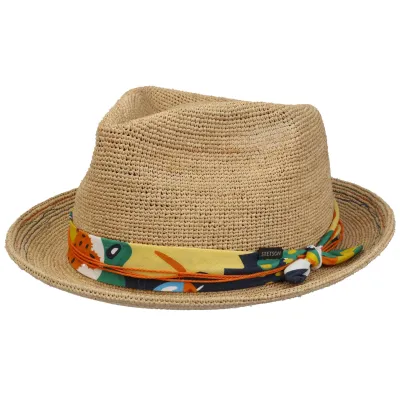 Glendale Straw Trilby Hat - Stetson Reference: 21530| Traclet Hat Shop