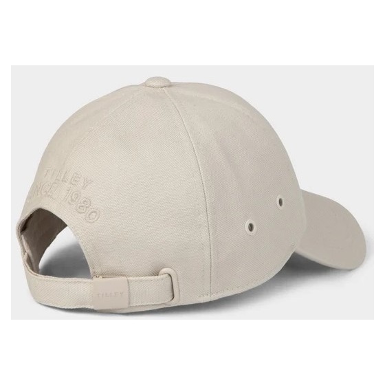 Beige Cotton Baseball Cap - Tilley