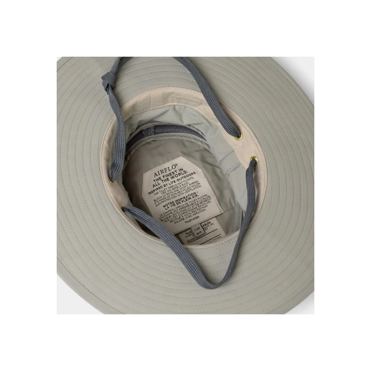 Chapeau Traveller LTM2 AIRFLO® Nylamtium® Gris - Tilley Reference : 12103 | Chapellerie Traclet