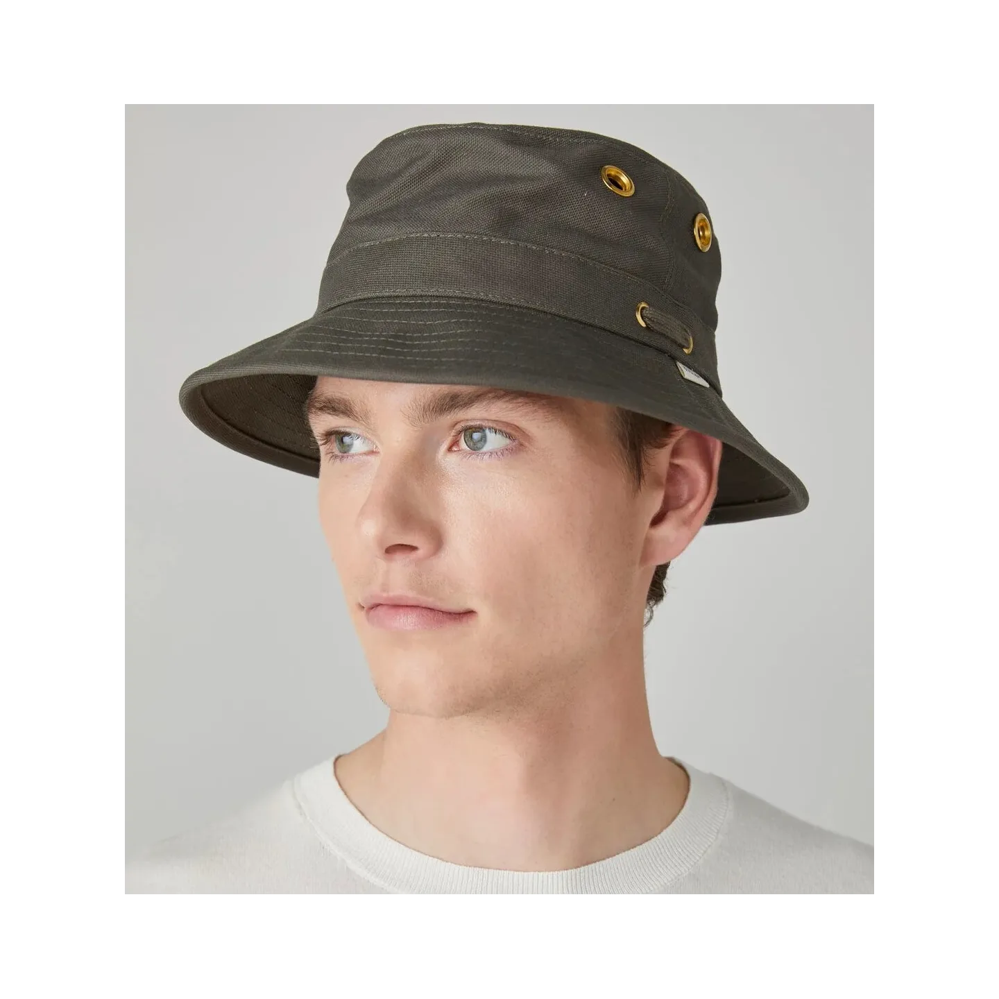 Bob-Chapeau T1 Bucket Olive UPF 50+ - Tilley  référence 21541 chapellerie traclet