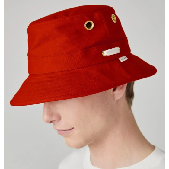 Bob-Chapeau T1 Bucket Rouge UPF 50+ - Tilley