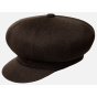 Tropic Spitfire Brown Newsboy Cap - Kangol