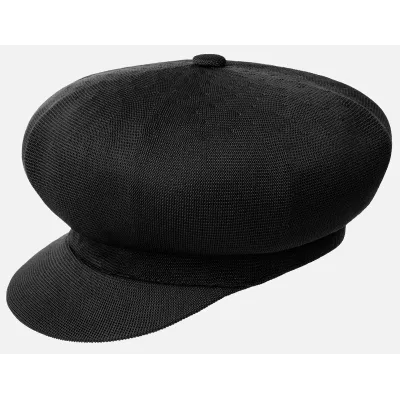 Kangol Tropic Spitfire Black Newsboy Cap - Kangol boutique Reference: 3894 | Chapellerie Traclet