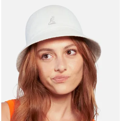 White Kangol Bermuda Casual Reference: 811 | Traclet Hat Shop